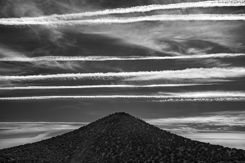 Death Valley Jet Trails