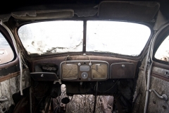 Old Car Interior - Eye