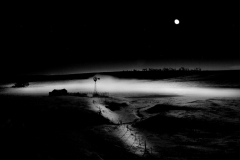 Windmill in Moonlight