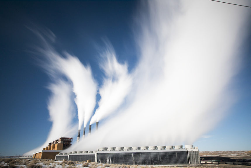 Before and After The Jim Bridger Power Plant Cole Thompson Photography