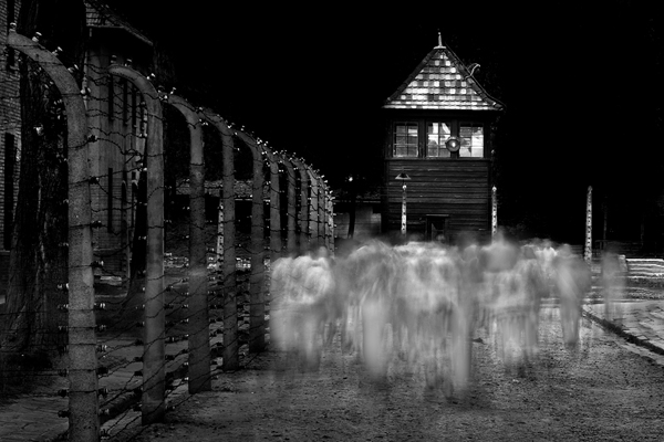 the ghosts of Auschwitz-Birkenau