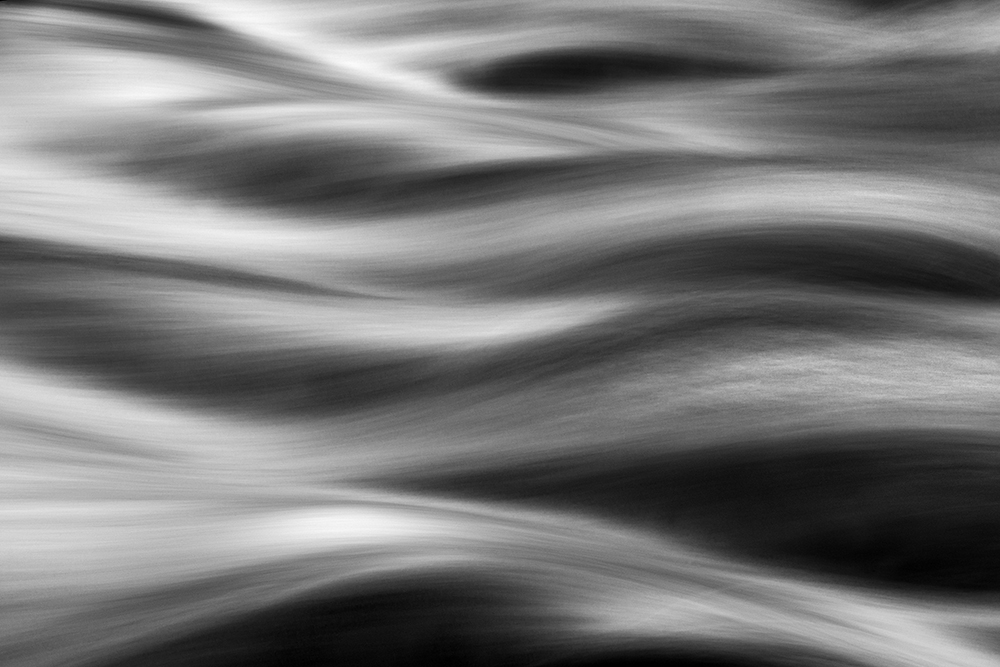Remove detail through a long exposure to simplify - Fluid Water No 45